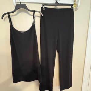 Nicole Miller Classic Black 2 pc set